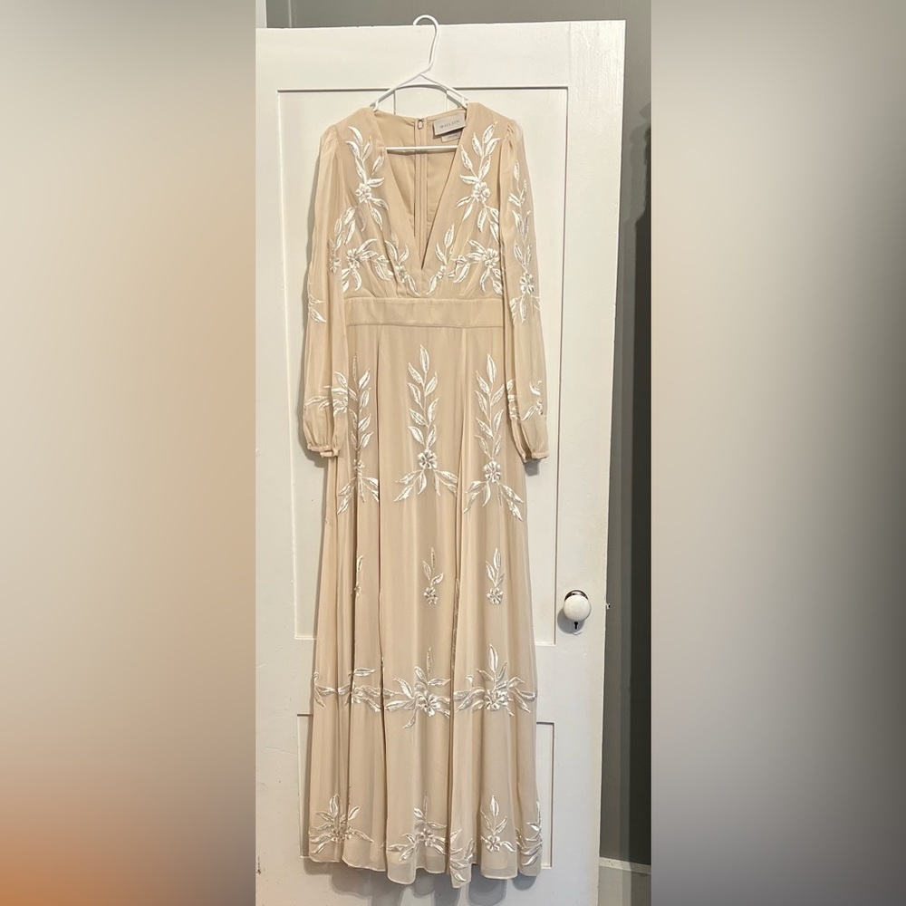 Never Worn BHLDN (Anthropology) Wedding Dress